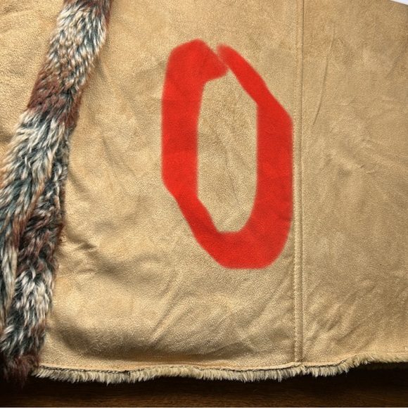 Y2K ,Penny Lane  suede look ,faux fur maxi length coat women 4X,very heavy,boho - Picture 15 of 15